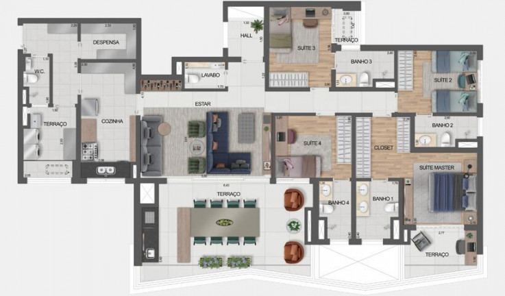 Imagem Apartamento com 4 Quartos à Venda, 144 m² em Aclimação - São Paulo