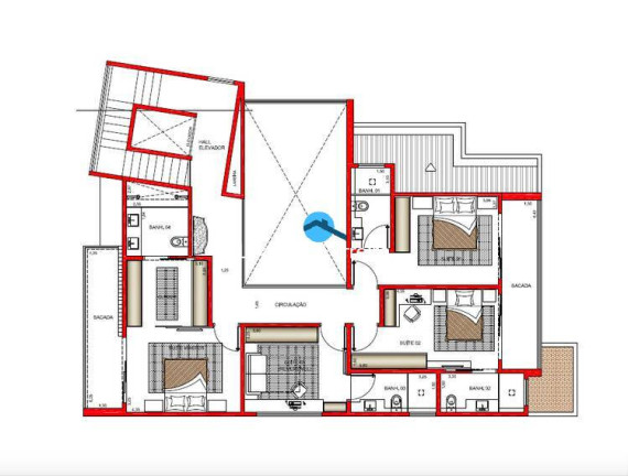 Imagem Casa de Condomínio com 4 Quartos à Venda, 360 m² em Alphaville Nova Esplanada 3 - Votorantim