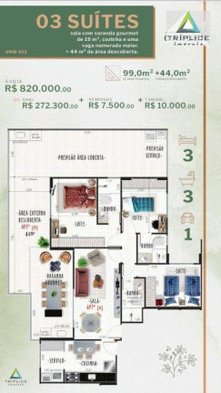Imagem Apartamento com 2 Quartos à Venda, 77 m² em Jardim Glória - Juiz De Fora