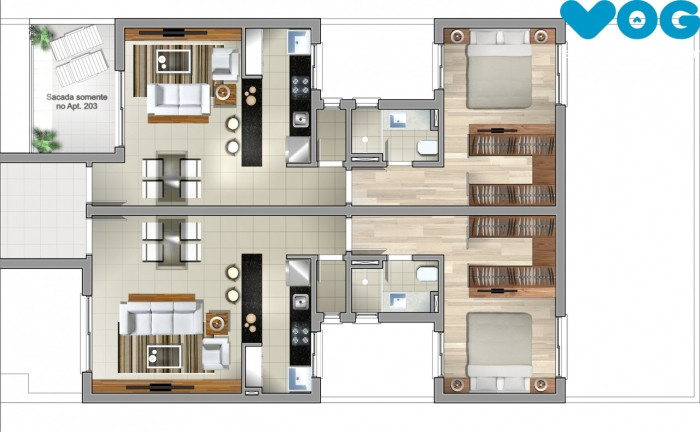 Imagem Apartamento com 1 Quarto à Venda, 56 m² em Vila Ipiranga - Porto Alegre