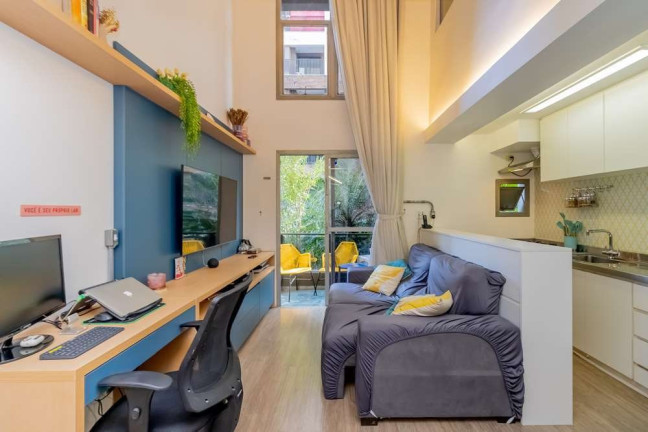 Imagem Apartamento com 1 Quarto à Venda, 57 m² em Indianópolis - São Paulo