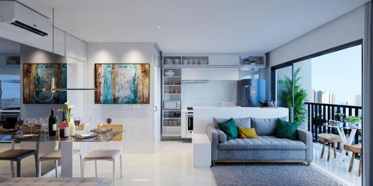 Imagem Apartamento com 2 Quartos à Venda, 59 m² em Joaquim Távora - Fortaleza