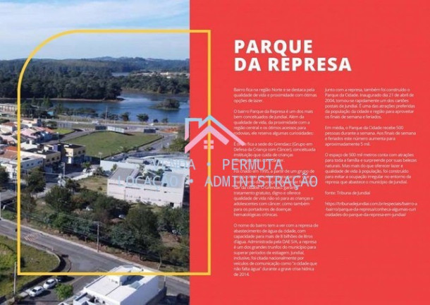 Apartamento com 2 Quartos à Venda, 72 m² em Parque Da Represa - Jundiaí