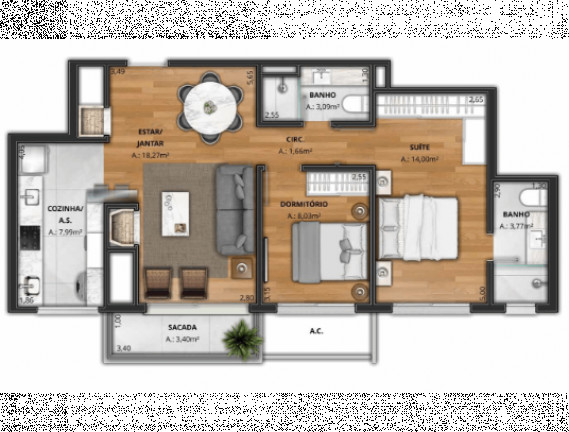 Apartamento com 2 Quartos à Venda, 287 m² em Moinhos De Vento - Porto Alegre