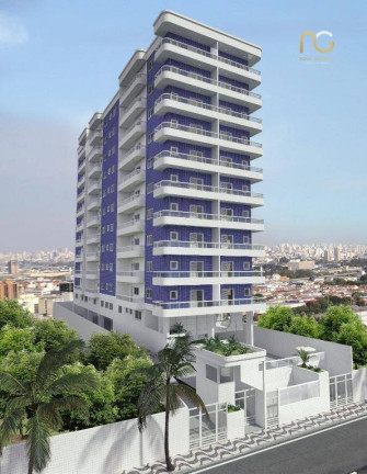 Imagem Apartamento com 2 Quartos à Venda, 73 m² em Canto Do Forte - Praia Grande