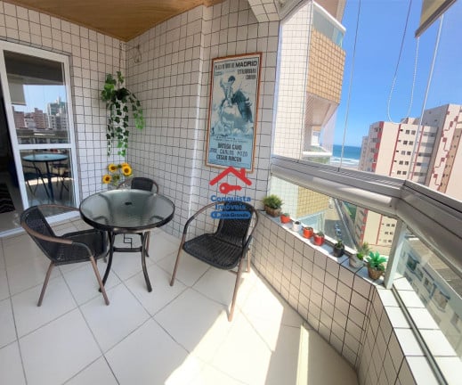 Imagem Apartamento com 2 Quartos à Venda, 109 m² em Guilhermina - Praia Grande