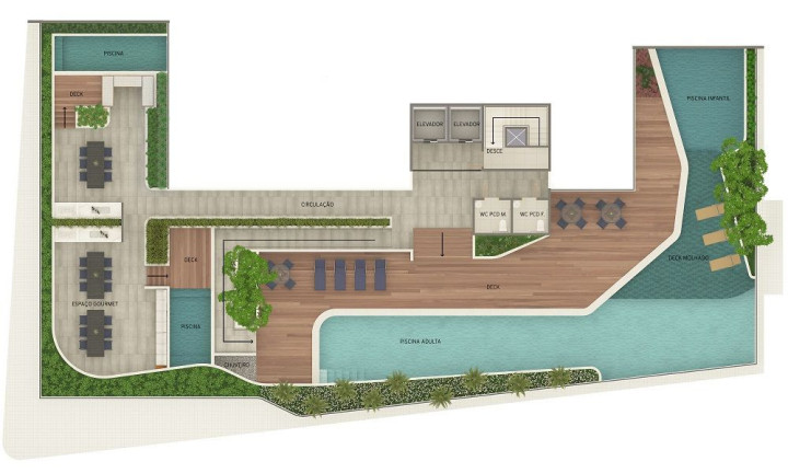 Foto do imóvel: Apartamento com 3 Quartos à Venda, 76 m² em Tambaú - João Pessoa