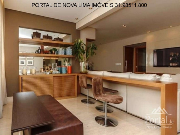 Imagem Apartamento com 4 Quartos à Venda, 259 m² em Vila Da Serra - Nova Lima