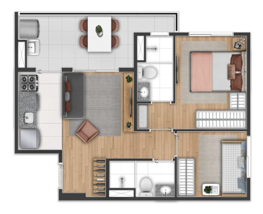 Imagem Apartamento com 2 Quartos à Venda, 36 m² em Vila Nair - São Paulo