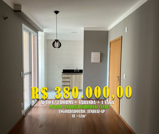 Imagem Apartamento com 2 Quartos à Venda, 52 m² em Bosque Dos Jacarandás - Jundiaí