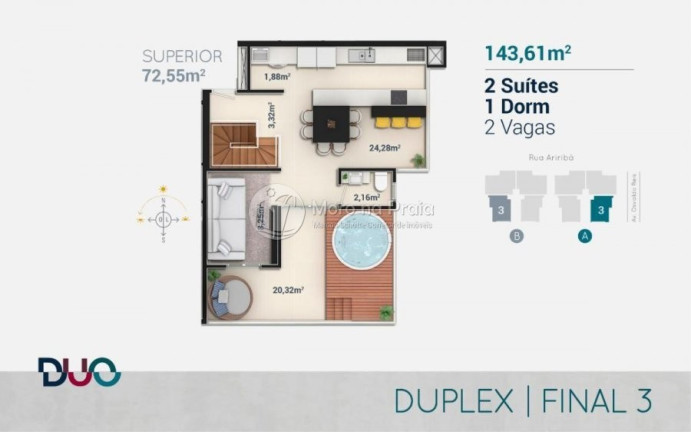 Imagem Apartamento com 3 Quartos à Venda, 144 m² em Itajaí
