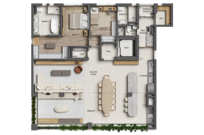 Imagem Apartamento com 3 Quartos à Venda, 173 m² em Moema - São Paulo