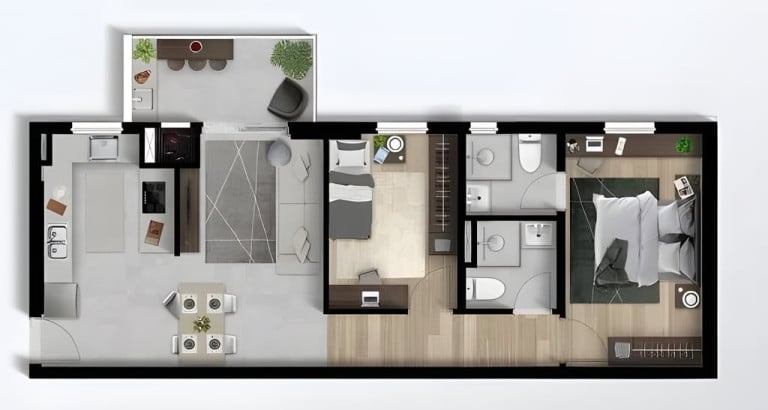 Imagem Apartamento com 3 Quartos à Venda, 138 m² em São Pedro - São José Dos Pinhais