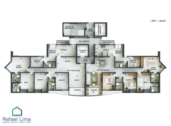 Imagem Apartamento com 4 Quartos à Venda, 120 m² em Encruzilhada - Recife
