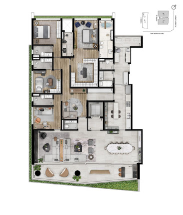 Imagem Apartamento com 4 Quartos à Venda, 322 m² em Jardim Paulista - São Paulo