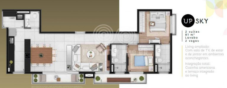 Imagem Apartamento com 3 Quartos à Venda, 81 m² em Conceição - São Paulo