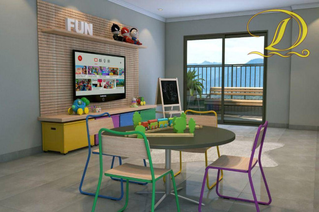 Imagem Apartamento com 3 Quartos à Venda, 105 m² em Canto Do Forte - Praia Grande