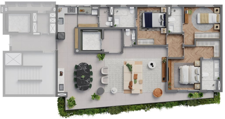 Apartamento com 3 Quartos à Venda, 142 m² em Jardins - São Paulo