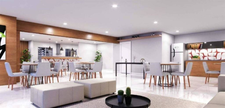 Imagem Apartamento com 1 Quarto à Venda, 48 m² em Guilhermina - Praia Grande