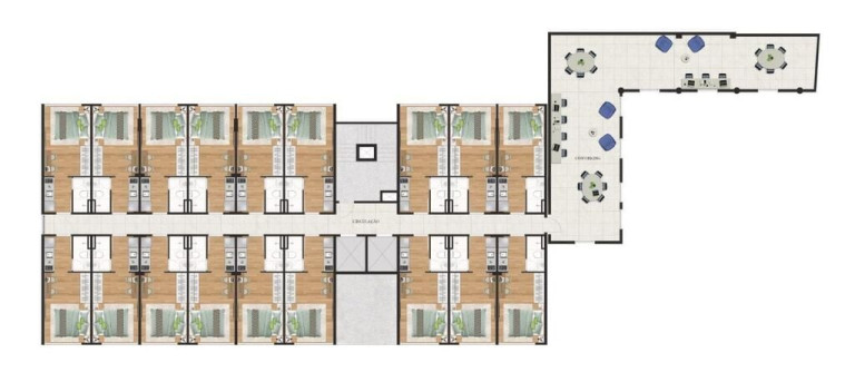 Imagem Apartamento com 1 Quarto à Venda, 23 m² em Jardim Das Vertentes - São Paulo