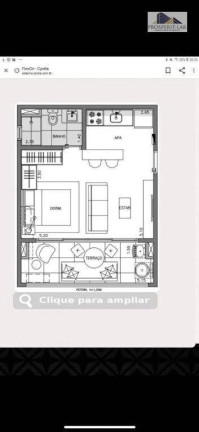 Imagem Studio com 1 Quarto à Venda, 39 m² em Vila Mariana - São Paulo