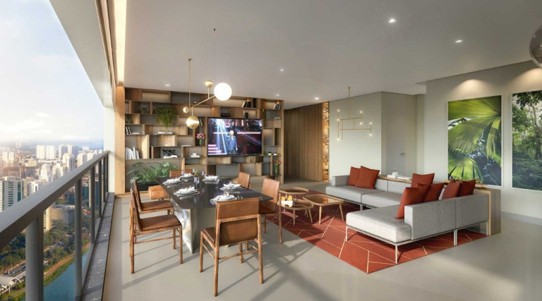 Apartamento com 3 Quartos à Venda, 142 m² em Cidade Jardim - São Paulo