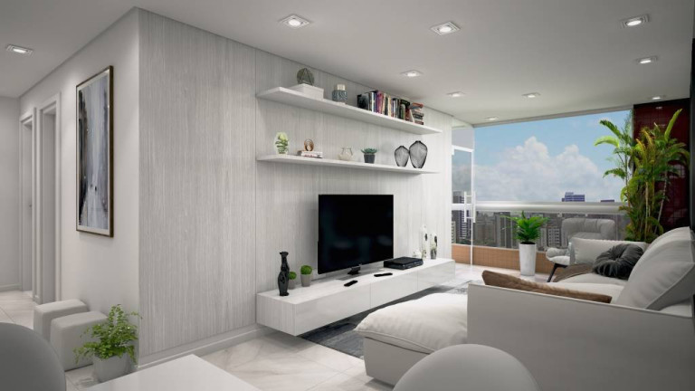Imagem Apartamento com 2 Quartos à Venda, 80 m² em Boqueirao - Praia Grande