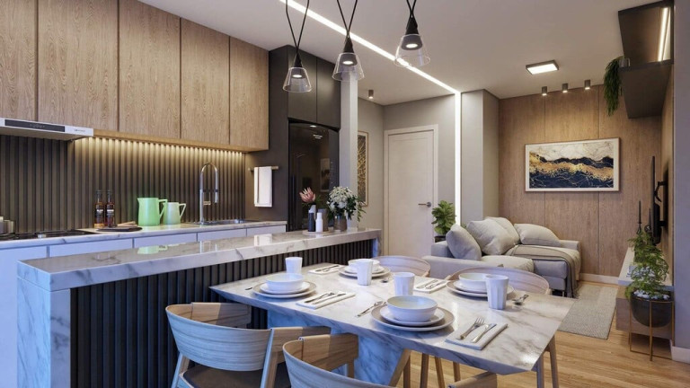 Imagem Apartamento com 2 Quartos à Venda, 57 m² em Novo Mundo - Curitiba