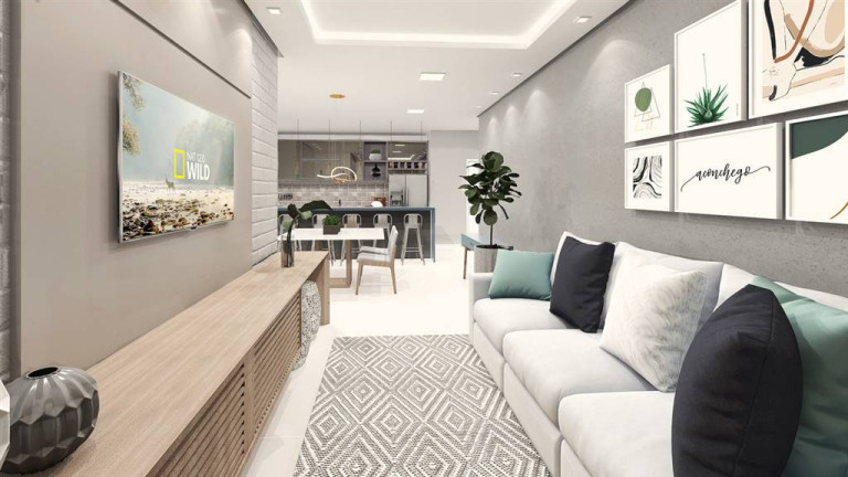 Imagem Apartamento com 3 Quartos à Venda, 115 m² em Ocian - Praia Grande