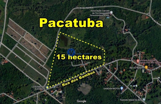 Imagem Terreno à Venda, 150.000 m² em Pavuna - Pacatuba