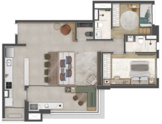 Imagem Apartamento com 4 Quartos à Venda, 274 m² em Vila São Francisco - São Paulo