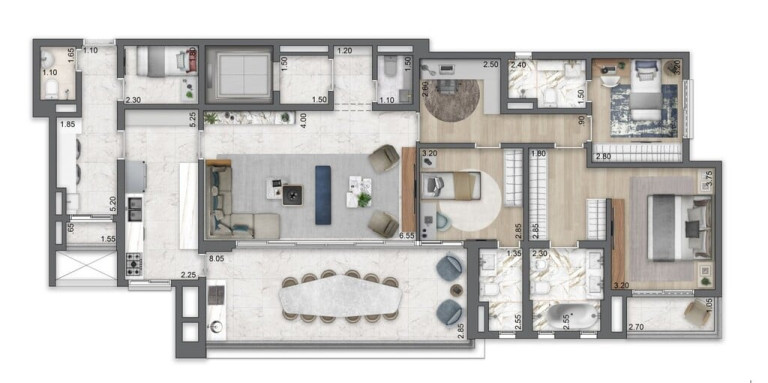 Imagem Apartamento com 3 Quartos à Venda, 198 m² em Moema - São Paulo