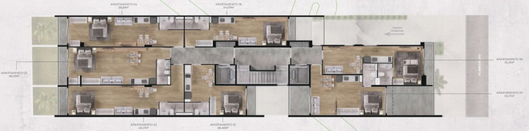 Apartamento à Venda, 17 m² em Jardins - São Paulo