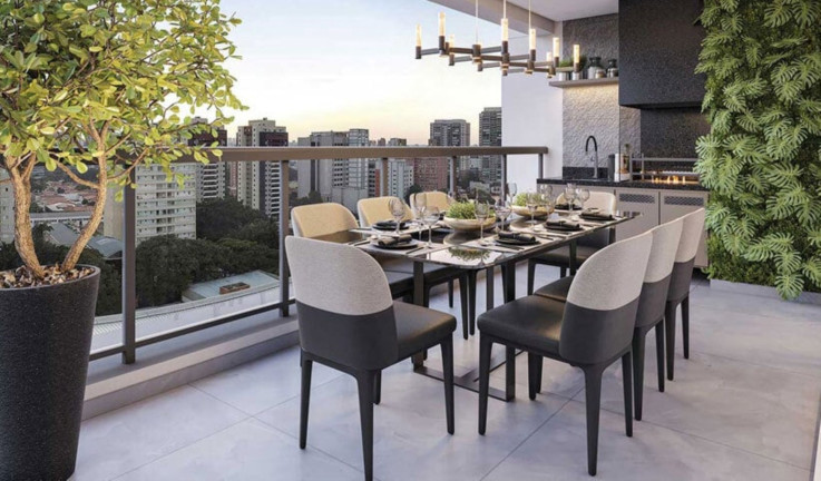 Apartamento com 4 Quartos à Venda, 185 m² em Santo Amaro - São Paulo