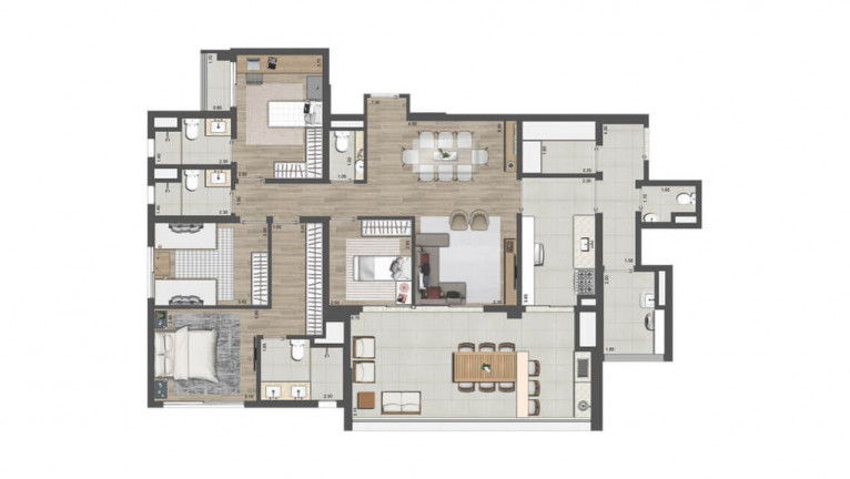 Imagem Apartamento com 3 Quartos à Venda, 115 m² em Vila Leopoldina - São Paulo