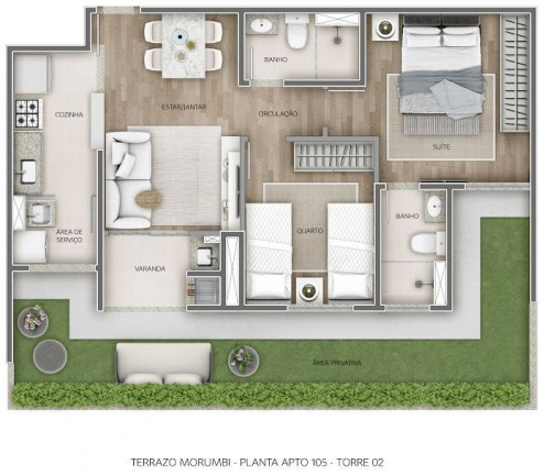 Imagem Apartamento com 2 Quartos à Venda, 50 m² em Paraíso Do Morumbi - São Paulo