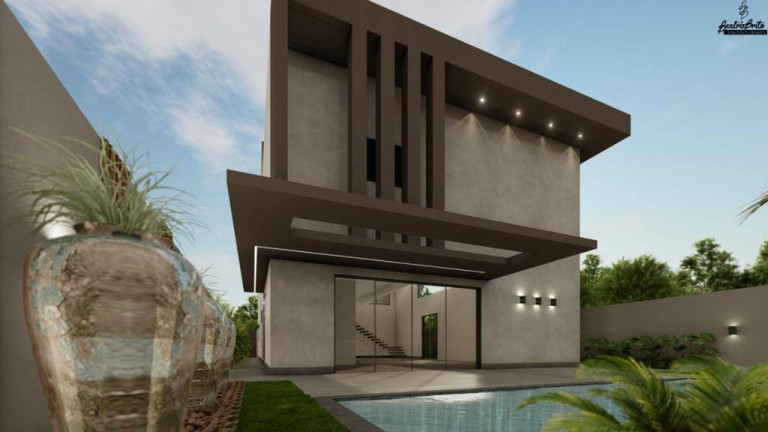 Imagem Casa de Condomínio com 4 Quartos à Venda, 281 m² em Residencial Shalom - Campo Grande