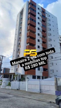 Imagem Apartamento com 2 Quartos à Venda, 70 m² em Manaíra - João Pessoa