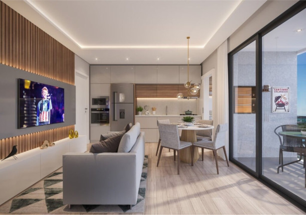 Imagem Apartamento com 2 Quartos à Venda, 42 m² em Pinheirinho - Curitiba