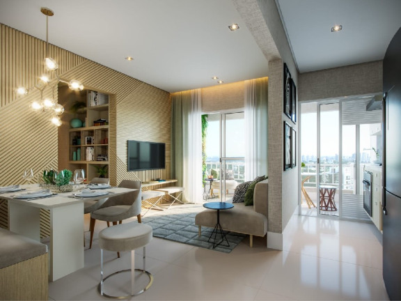 Imagem Apartamento com 3 Quartos à Venda, 53 m² em Nossa Senhora Aparecida - Itu