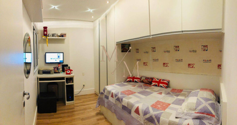 Imagem Apartamento com 4 Quartos à Venda, 131 m² em Marapé - Santos