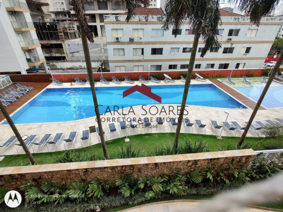 Imagem Apartamento com 3 Quartos à Venda, 118 m² em Vila Alzira - Guarujá