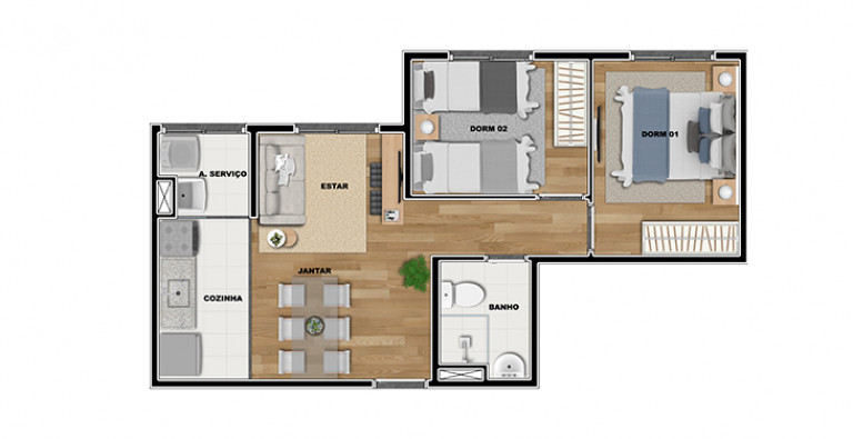 Imagem Apartamento com 2 Quartos à Venda, 37 m² em Penha - São Paulo
