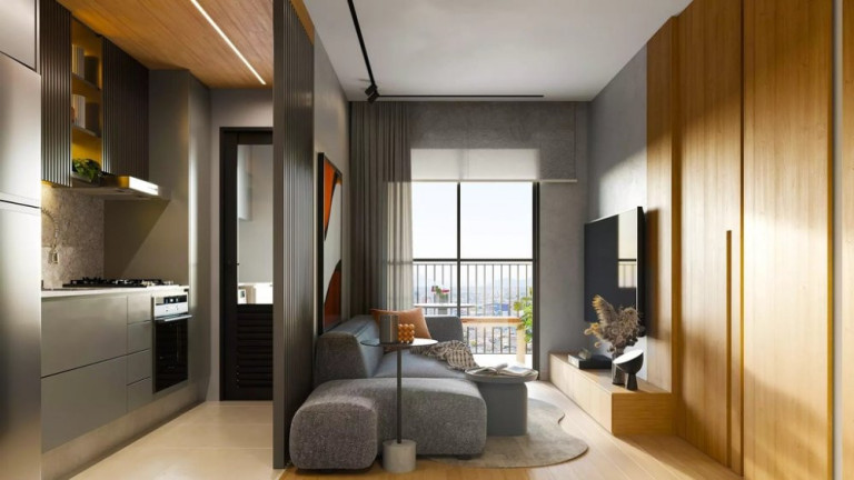 Imagem Apartamento com 1 Quarto à Venda, 26 m² em Portão - Curitiba