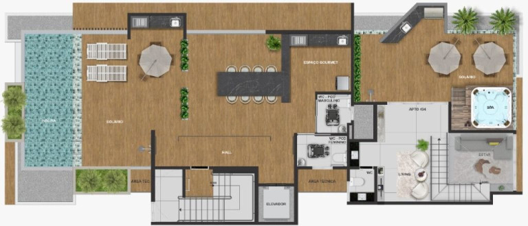 Apartamento com 2 Quartos à Venda, 57 m² em Intermares - Cabedelo