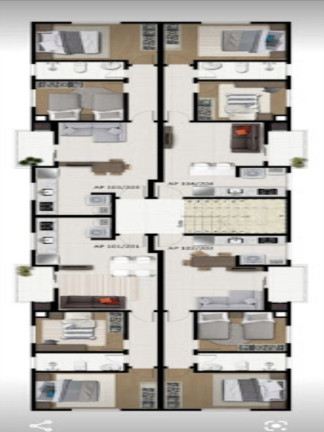 Apartamento com 3 Quartos à Venda, 79 m² em Afonso Pena - São José Dos Pinhais