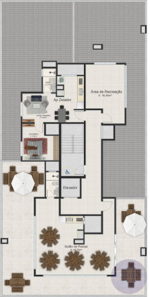 Imagem Apartamento com 1 Quarto à Venda, 48 m² em Centro - Tramandaí