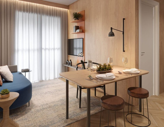 Apartamento com 1 Quarto à Venda, 28 m² em Vila Romana - São Paulo