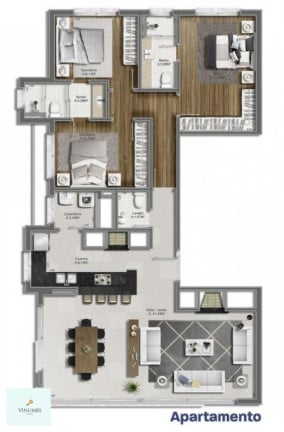 Imagem Apartamento com 3 Quartos à Venda, 134 m² em Petrópolis - Porto Alegre