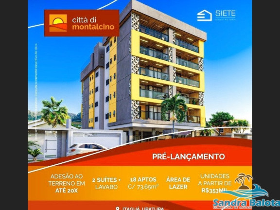 Imagem Apartamento com 2 Quartos à Venda, 73 m² em Itaguá - Ubatuba